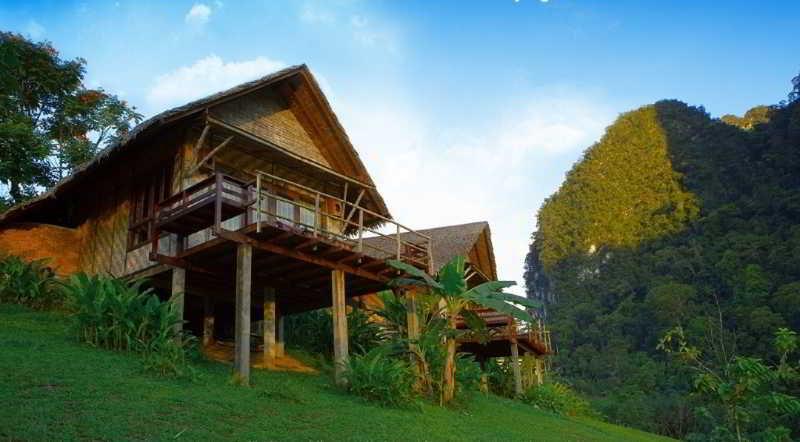 Cliff And River Jungle Surat Thani Exterior photo