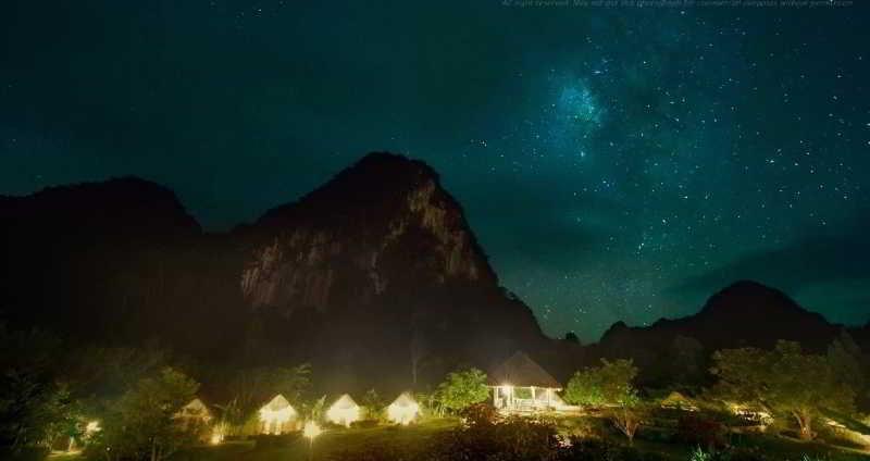 Cliff And River Jungle Surat Thani Exterior photo